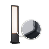 LED Pollerleuchte Reana IP44 eckig 832mm 3000K 2x4W 2x240lm 230V Anthrazit Metall