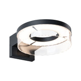 LED Aussenwandleuchte Capera Daemmerungsgesteuerter Bewegungsmelder (IR) IP44 231mm 3000K 8W / 1,2W 700lm / 0lm 230V Anthrazit Aluminium
