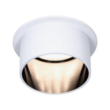 LED Einbauleuchte 3-Step-Dim Gil Coin IP44 rund 68mm Coin 6W 470lm 230V dimmbar 2700K Weiss matt/Schwarz matt