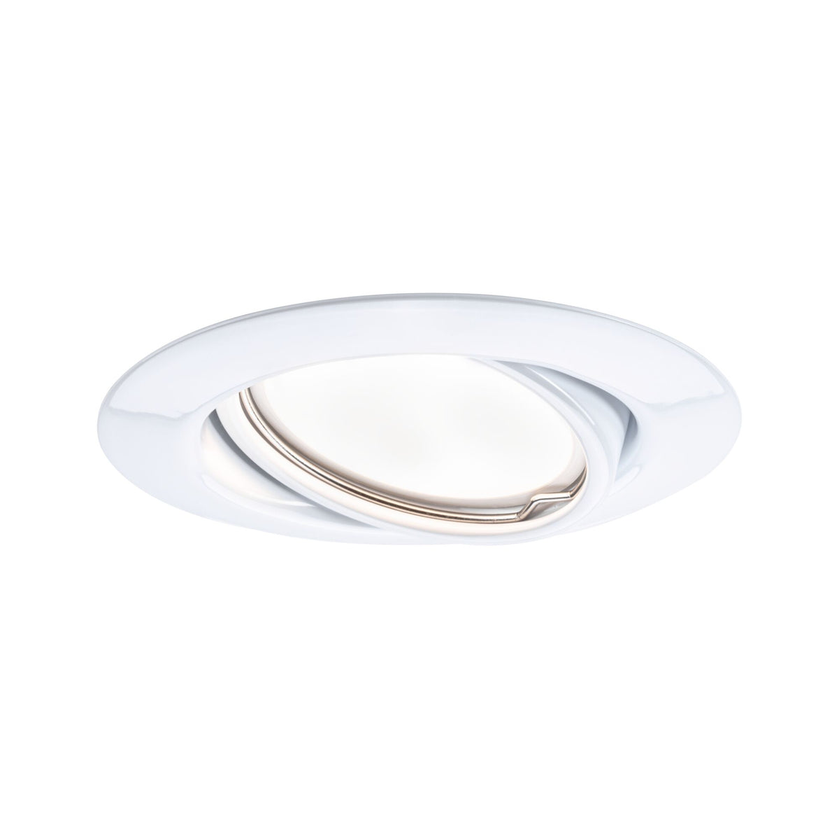 LED Einbauleuchte Base Coin Einzelleuchte schwenkbar rund 90mm 20 Grad Coin 5W 370lm 230V 3000K Weiss