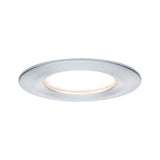 LED Einbauleuchte 3-Step-Dim Nova Coin starr IP44 rund 78mm Coin 6W 470lm 230V dimmbar 2700K Alu gedreht