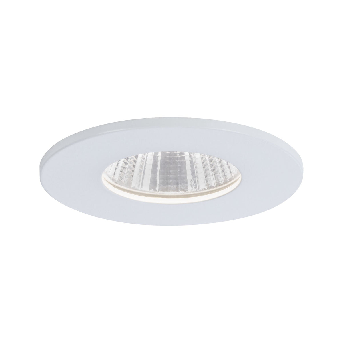 LED Einbauleuchte Calla starr IP65 rund 80mm 7W 370lm 230V 4000K Weiss matt