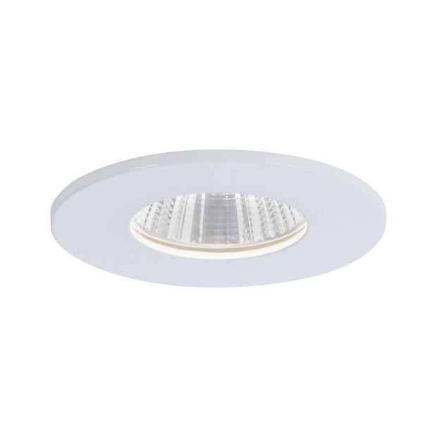 LED Einbauleuchte Calla starr IP65 rund 80mm 7W 370lm 230V 4000K Weiss matt