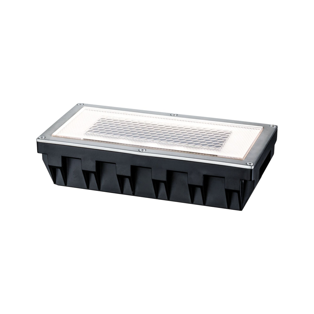 Solar LED Bodeneinbauleuchte B Ware Box IP67 2700K 7,5lm Edelstahl/Klar