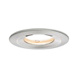 LED Einbauleuchte Nova Plus Coin starr IP65 rund 78mm Coin 6W 470lm 230V dimmbar 2700K Eisen gebuerstet