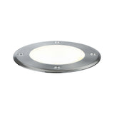 Plug & Shine LED Bodeneinbauleuchte Floor Einzelspot IP67 3000K 6W 20 Grad Silber