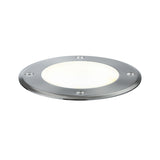 Plug & Shine LED Bodeneinbauleuchte Floor Einzelspot IP67 3000K 6W 38 Grad Silber