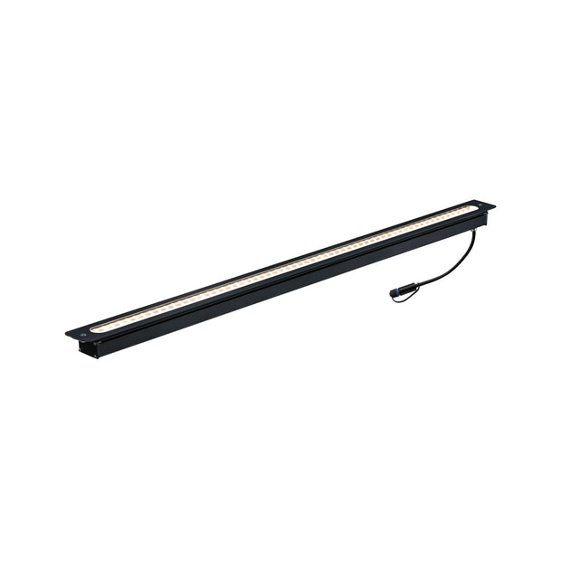 Plug & Shine LED Bodeneinbauleuchte Lichtleiste IP67 3000K 8W Anthrazit
