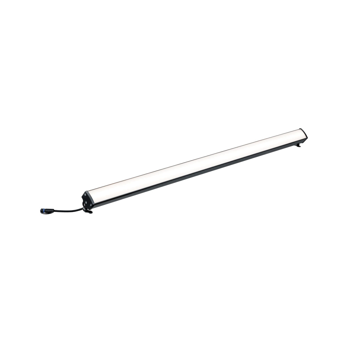Plug & Shine LED Bodenaufbauleuchte Lichtleiste IP67 laenglich 856x58mm 3000K 8,1W 660lm 24V Anthrazit Alu Druckguss