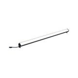Plug & Shine LED Bodenaufbauleuchte Lichtleiste IP67 laenglich 856x58mm 3000K 8,1W 660lm 24V Anthrazit Alu Druckguss