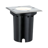 LED Bodeneinbauleuchte IP67 eckig 108x124mm 3000K 3,5W 230lm 230V Edelstahl Metall