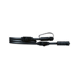 Plug & Shine Kabel 1m 3 Ausgaenge IP68 Schwarz