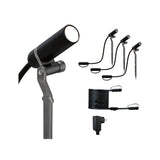 Plug & Shine LED Gartenstrahler Plantini Basisset IP65 3000K 3x2W 21VA Anthrazit