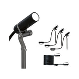Plug & Shine LED Gartenstrahler Plantini Erweiterungsset IP65 3000K 3x2W Anthrazit