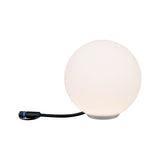 Plug & Shine LED Lichtobjekt Globe IP67 3000K 2,8W Weiss