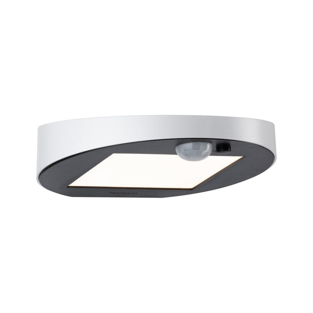 Solar LED Aussenwandleuchte Ryse Bewegungsmelder IP44 3000K 30lm Weiss