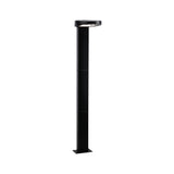 Solar LED Pollerleuchte Ryse Bewegungsmelder IP44 3000K 30lm Anthrazit