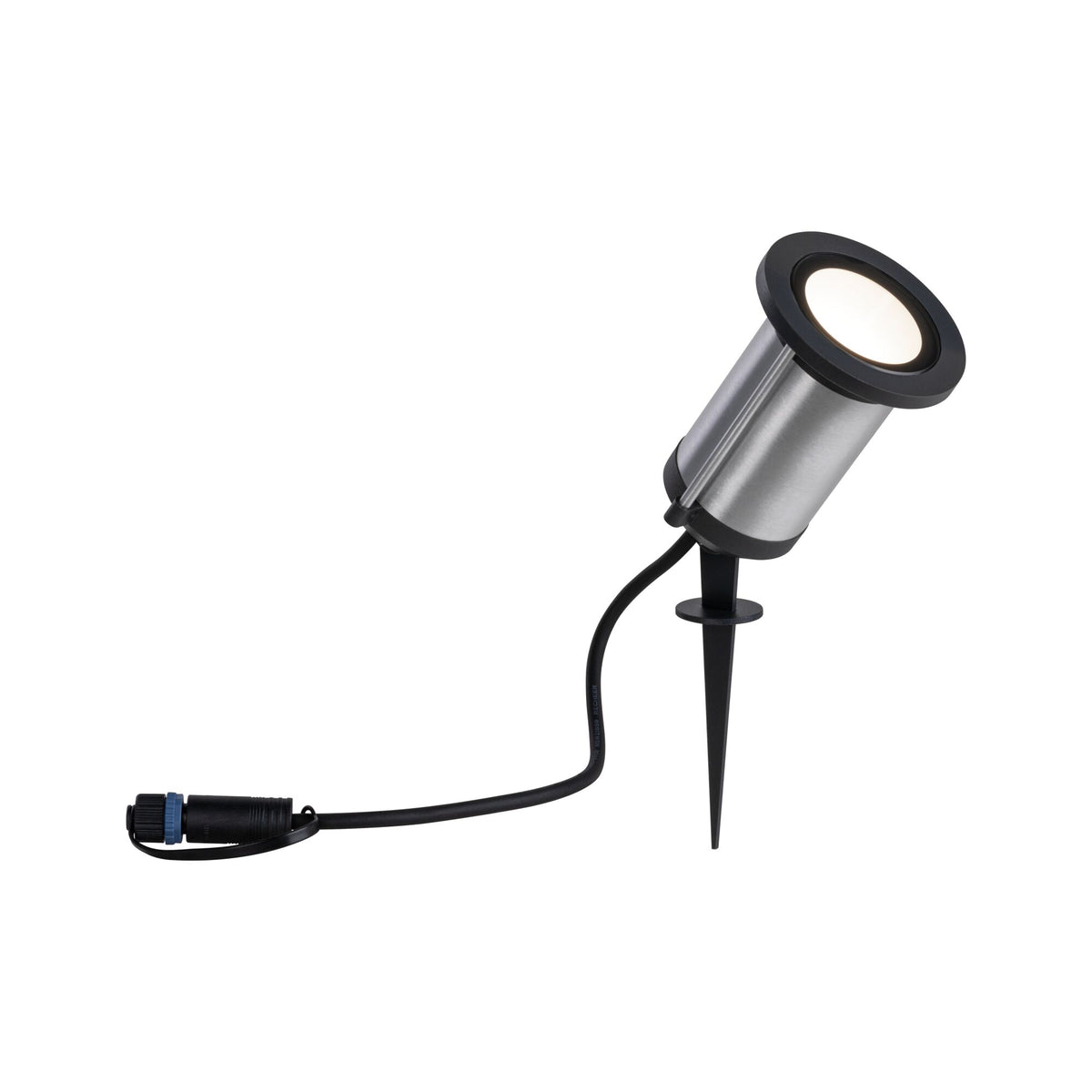 Plug & Shine LED Gartenstrahler Classic Einzelspot IP65 3000K 5,1W Anthrazit