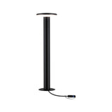 Plug & Shine LED Pollerleuchte Plate Einzelleuchte IP44 3000K 6,1W Anthrazit