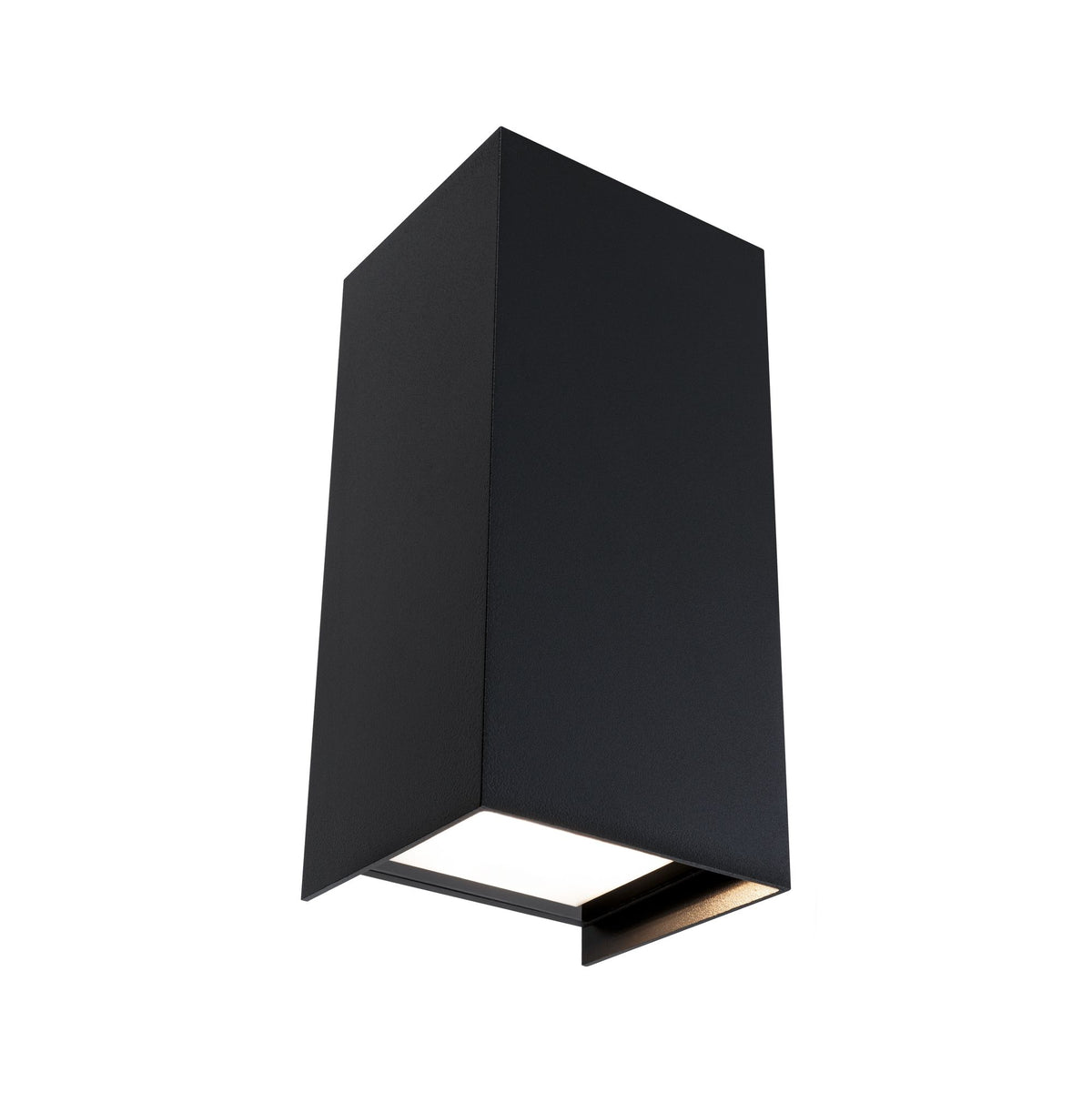 LED Wandleuchte Flame IP44 eckig 102x220mm 3000K 2x5,8W 2x540lm 230V 105 Grad Anthrazit Aluminium