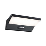 Solar LED Aussenwandleuchte Ronas Bewegungsmelder IP44 3000K 180lm Dunkelgrau