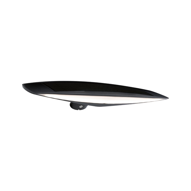 Solar LED Aussenwandleuchte Kiran Bewegungsmelder IP44 3000K 280lm Anthrazit