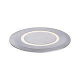 House LED Bodeneinbauleuchte Warmweiss IP67 rund 50mm 3000K 2W 20lm 230V Edelstahl gebuerstet Edelstahl/Kunststoff