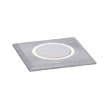 House LED Bodeneinbauleuchte Warmweiss IP67 eckig 50x82mm 3000K 2W 20lm 230V Edelstahl gebuerstet Edelstahl/Kunststoff