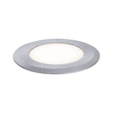House LED Bodeneinbauleuchte Warmweiss IP67 rund 50mm 3000K 2W 60lm 230V Edelstahl gebuerstet Edelstahl/Kunststoff