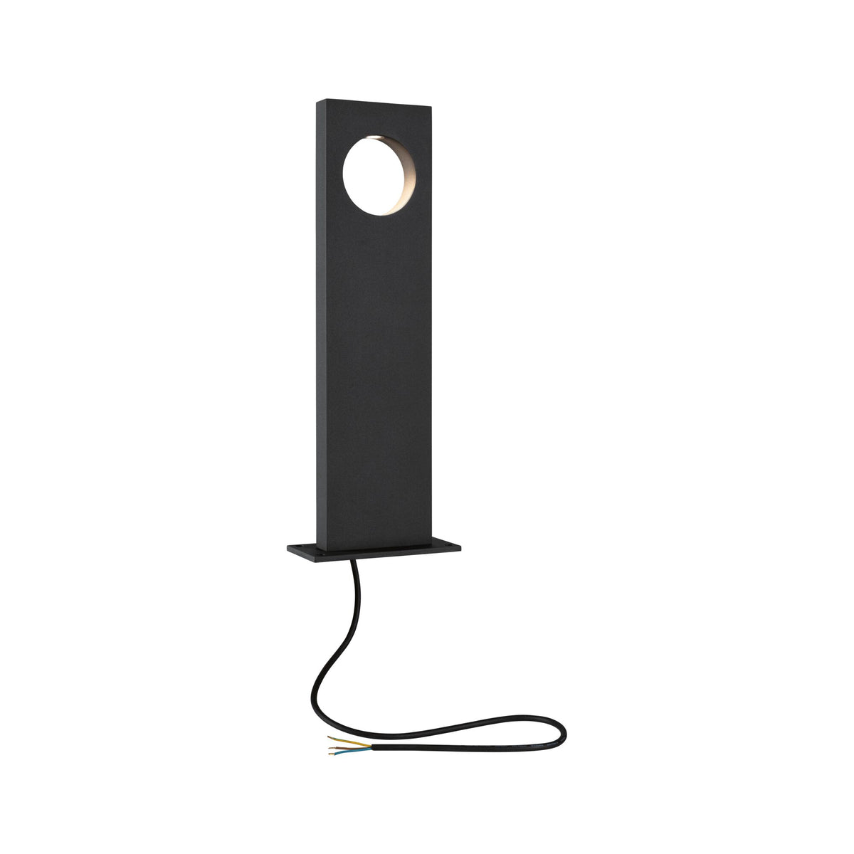 LED Pollerleuchte Ivo IP65 505mm 3000K 5,5W 150lm 230V Grau Aluminium