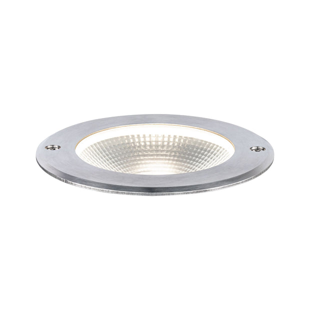 LED Bodeneinbauleuchte Floor IP67 120mm 3000K 6W 580lm 230V Edelstahl Edelstahl/Aluminium