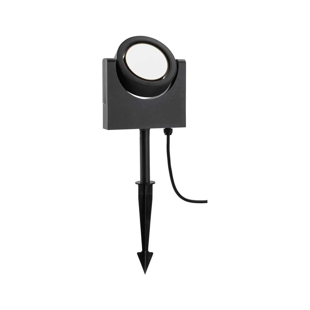 LED Gartenstrahler Swivea IP44 183x534mm 3000K 8W 460lm 230V Anthrazit Aluminium