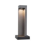 LED Pollerleuchte Concrea IP65 450mm 3000K 6,8W 200lm 230V Schwarzer Sandstein Beton