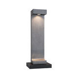 LED Pollerleuchte Concrea IP65 616mm 3000K 6,8W 200lm 230V Schwarzer Sandstein Beton