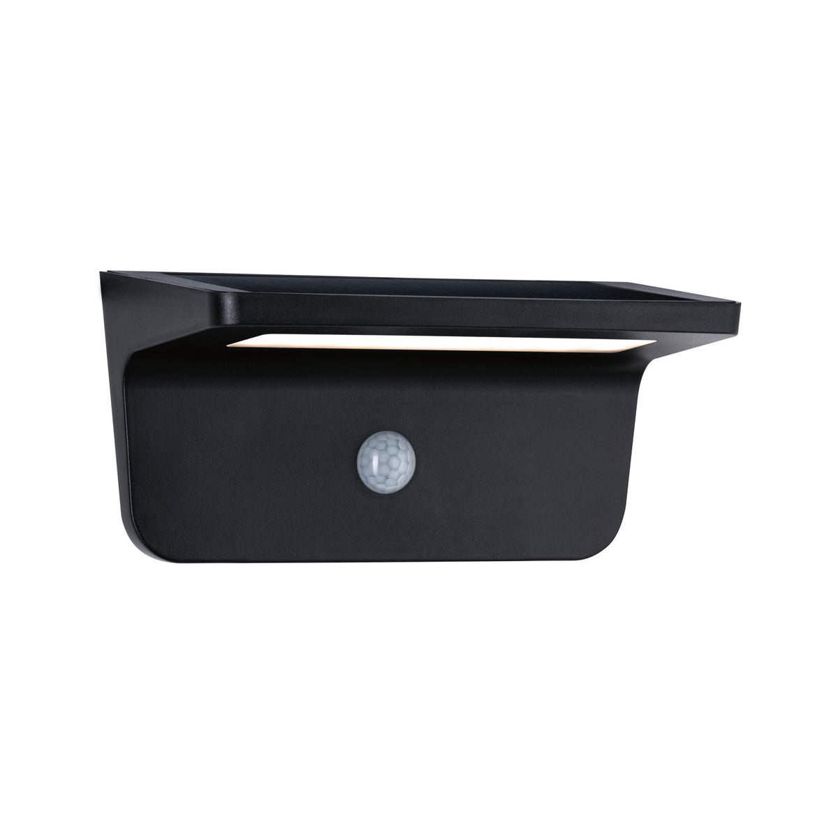 Solar LED Aussenwandleuchte Cyrus inkl. Bewegungsmelder und Orientierungslicht IP44 3000K 350lm Anthrazit