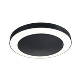 LED Deckenleuchte Circula Daemmerungssensor Daemmerungsgesteuerter Bewegungsmelder (IR) seewasserresistent IP44 rund 320mm 3000K 14W 880lm 230V Anthrazit Kunststoff