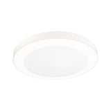 LED Deckenleuchte Circula Daemmerungssensor Daemmerungsgesteuerter Bewegungsmelder (IR) seewasserresistent IP44 rund 320mm 3000K 14W 880lm 230V Weiss Kunststoff