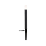 Plug & Shine LED Pollerleuchte Flarea Einzelleuchte IP65 zylindrisch 400mm 3000K 3,6W 150lm 24V Schwarz Metall