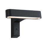 House LED Aussenwandleuchte Ito Bewegungsmelder Horizontale Ausrichtung IP44 227x164mm 3000K 6W 450lm 230V 65 Grad Anthrazit Metall/Kunststoff