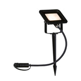 Plug & Shine LED Gartenstrahler Fluter Einzelspot IP65 3000K 6,8W Schwarz
