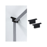 ULine Zubehoer Gurt Halter Gerade 2er-Set Schwarz