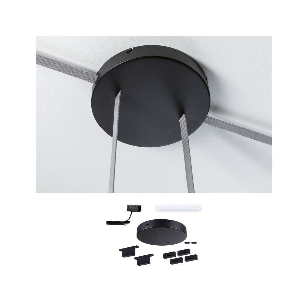 ULine Zubehoer Installationsset 230/48V max. 150W Schwarz