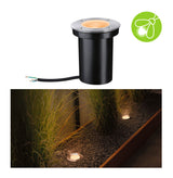 LED Bodeneinbauleuchte Floor insektenfreundlich IP65 zylindrisch 110mm 2200K 4,3W 320lm 230V Edelstahl gebuerstet Edelstahl/Kunststoff