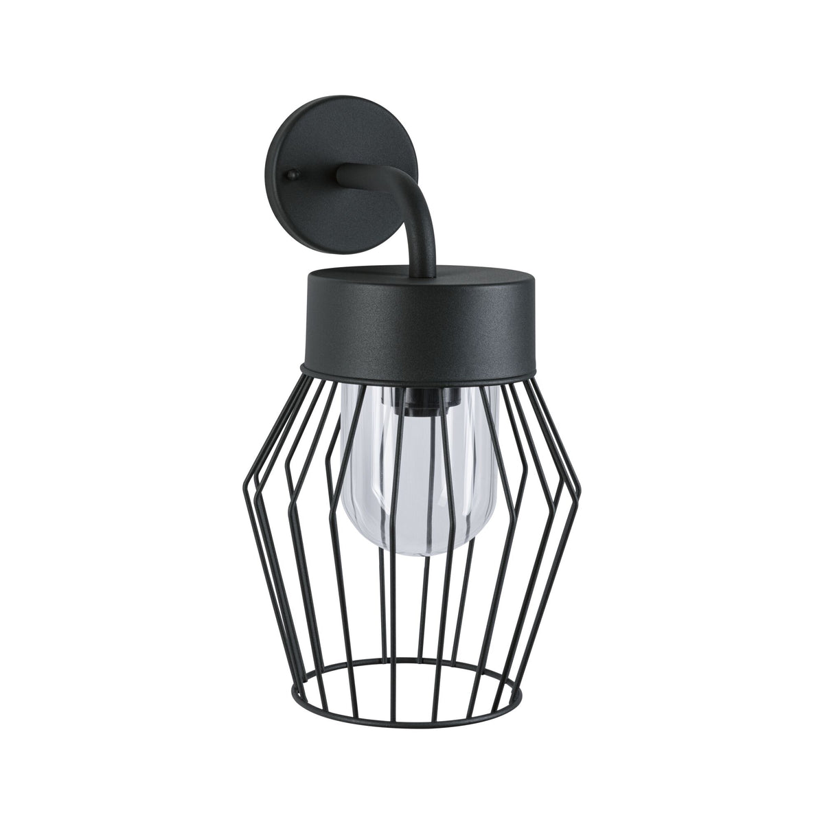 Aussenwandleuchte Lanka seewasserresistent IP44 205x360mm max. 40W 230V Anthrazit Aluminium