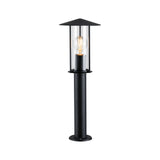 Pollerleuchte Classic insektenfreundlich IP44 500mm 2200K 4,3W 420lm 230V Schwarz E27 Metall