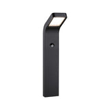 LED Pollerleuchte Kulma Daemmerungsgesteuerter Bewegungsmelder (IR) seewasserresistent IP44 500mm 3000K 7,5W 500lm 230V Anthrazit Aluminium