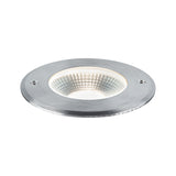 LED Bodeneinbauleuchte Vanea seewasserresistent IP67 rund 100mm 3000K 3,5W 160lm 230V Alu Aluminium