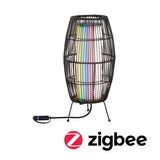 Plug & Shine LED Lichtobjekt Smart Home Zigbee 3.0 Basket IP44 RGBW+ 3,2W Schwarz