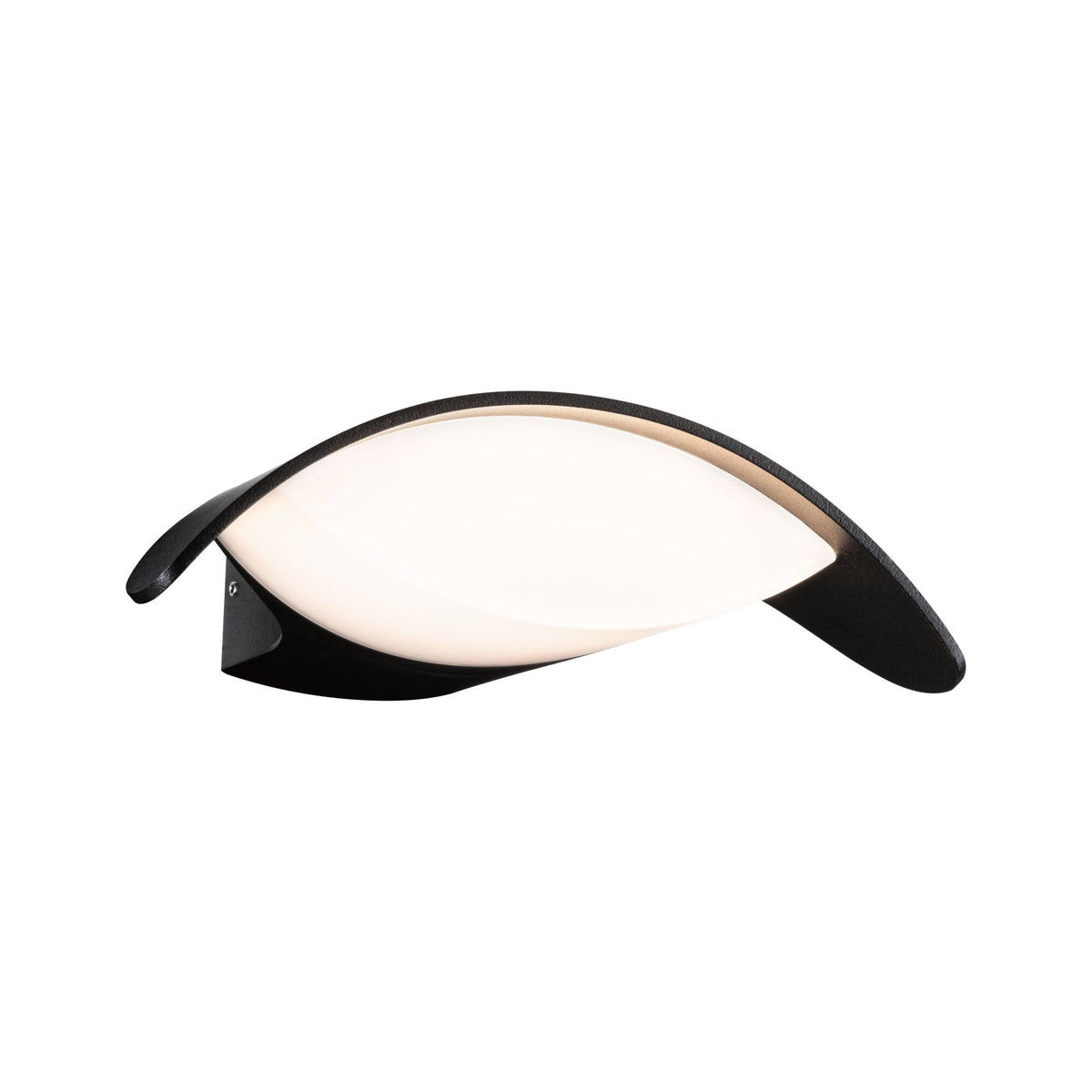 LED Aussenwandleuchte Mesana IP44 240x165mm 3000K 12W 800lm 230V Anthrazit Aluminium