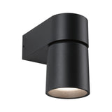 LED Aussenwandleuchte Kimu IP44 zylindrisch 80mm 3000K 8W 500lm 230V 70 Grad Anthrazit Aluminium